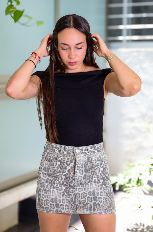 Falda Animal Print